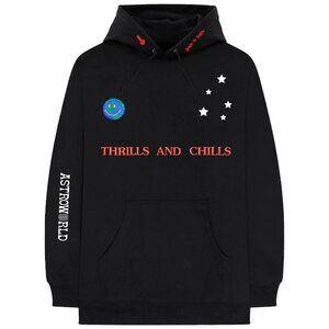 Travis Scott World Peace Black Pullover Hoodie - Size Large (L)